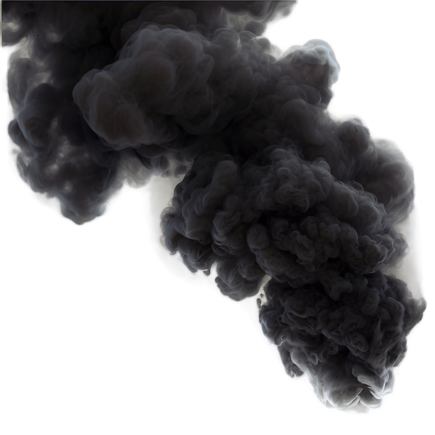 Black Smoke Swirls PNG ihy PNG with transparent background