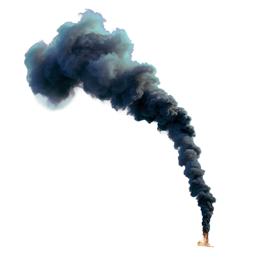 Black Smoke Transparent Png 05252024