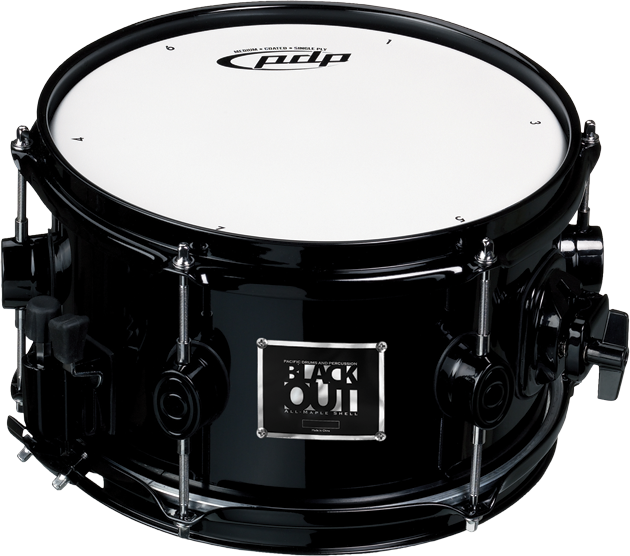 Black Snare Drum P D P Blackout