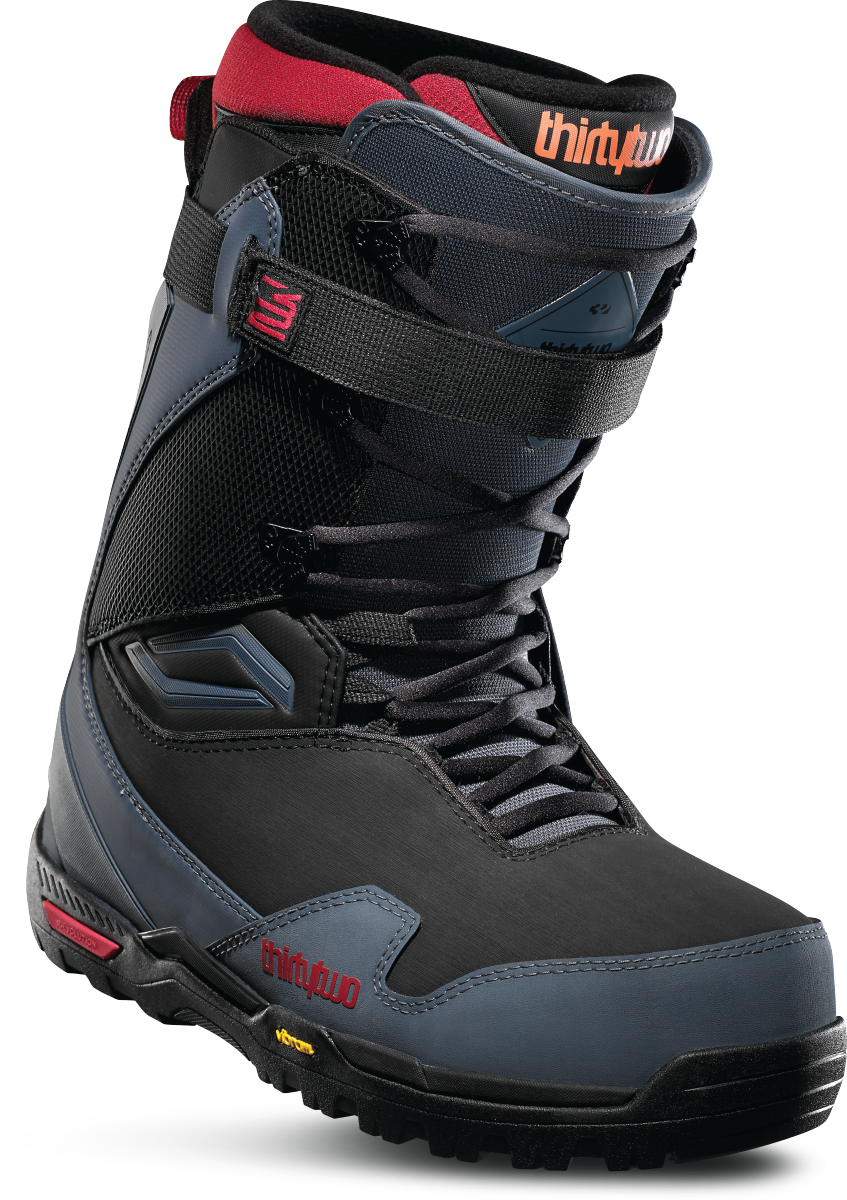 Black Snowboard Boot Profile