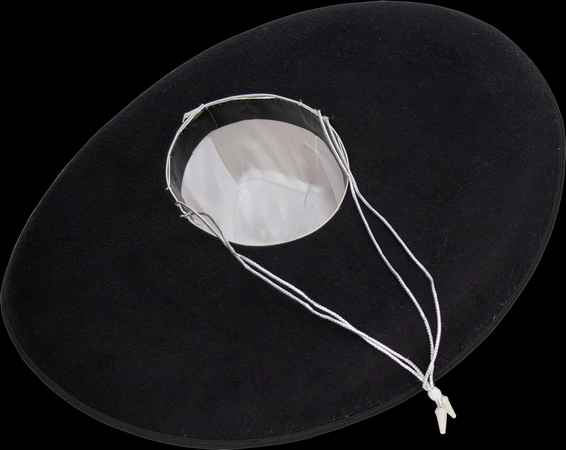 Black Sombrero Hat Isolated