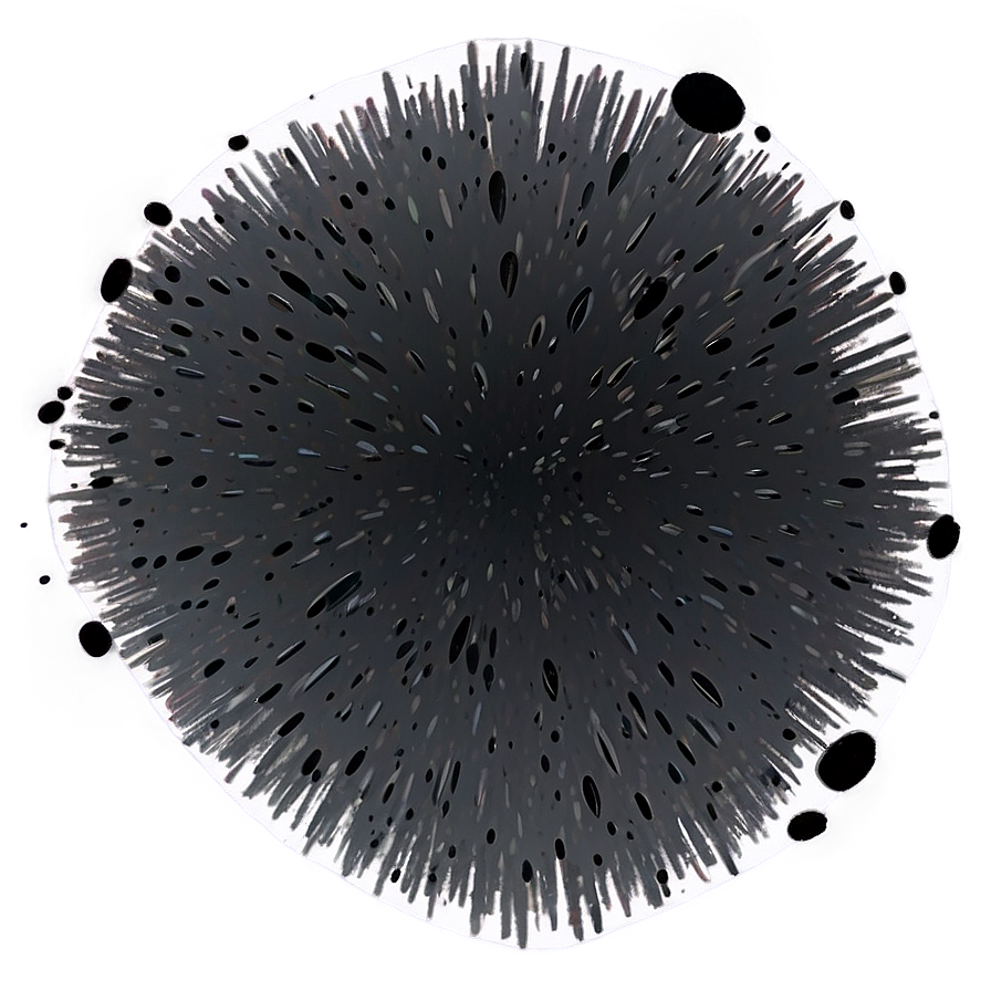 Black Splatter Artistic Expression Png Ylh59