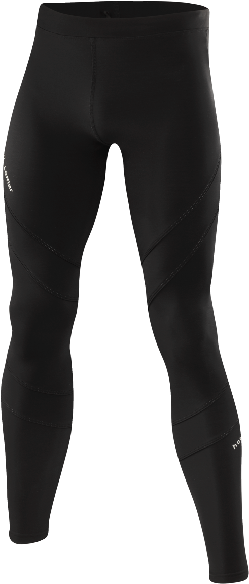 Black Sports Leggings Product Display