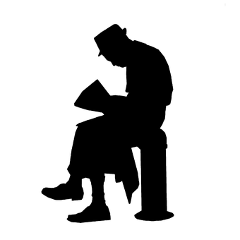 Black Square Placeholder PNG with transparent background