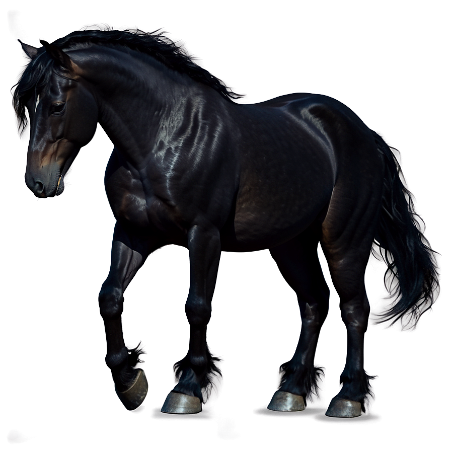 Black Stallion Horse Png Wmi2