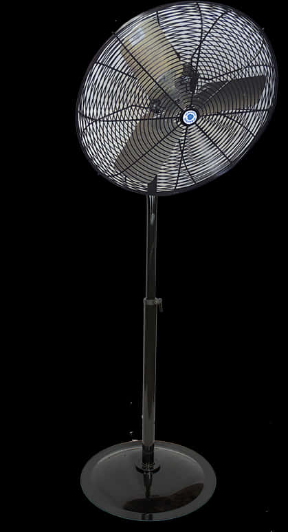 Black Standing Fan Isolatedon Black Background.jpg