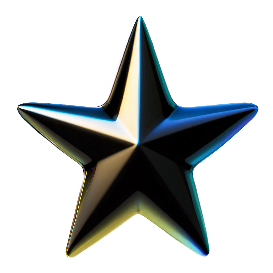 Black Star Icon PNG 05252024 PNG image with a transparent background, free high-resolution download