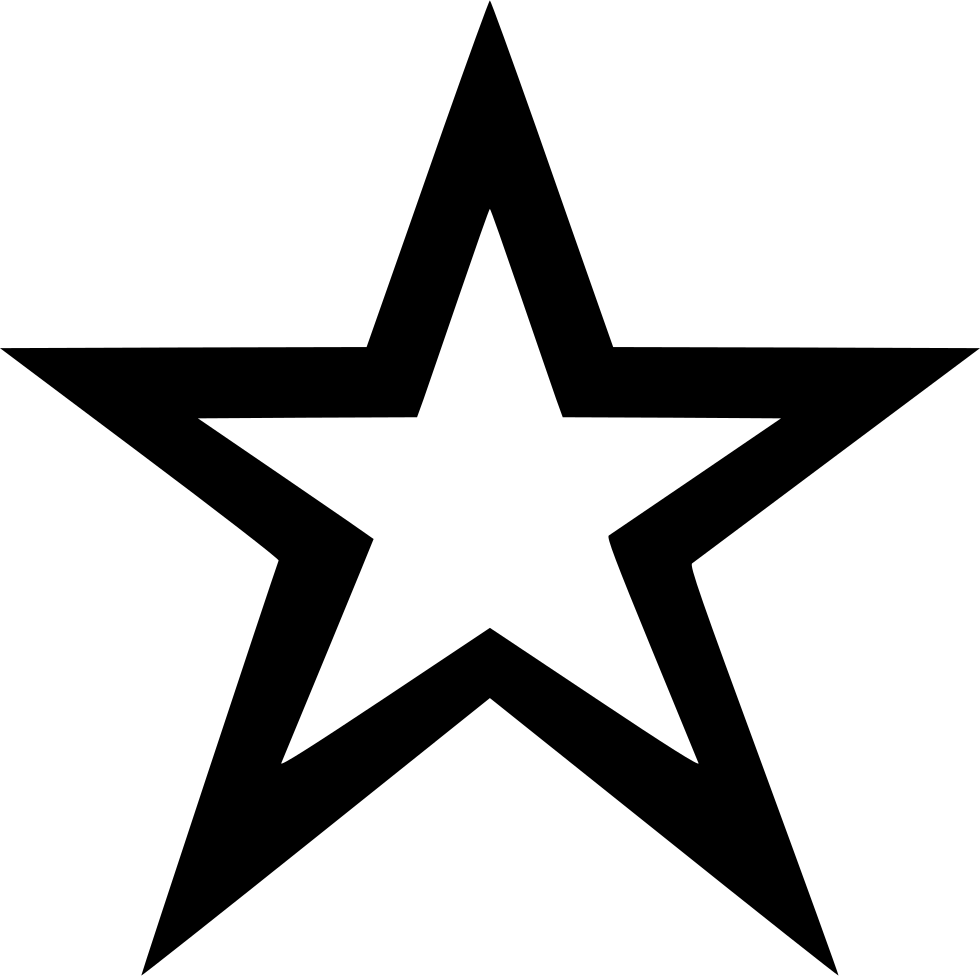 Star Outline - Star Icon Png, Transparent Png PNG with transparent background