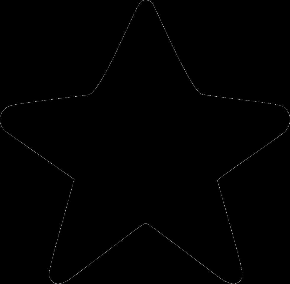 Black Star Outline