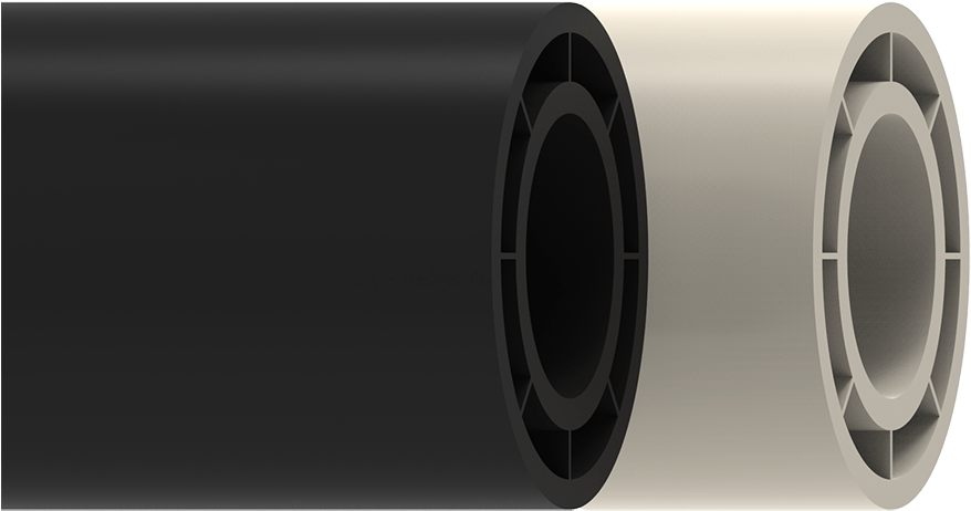 Agru Polyflo Pe And Pp Pipe - Dual Contained Hdpe Pipe, HD Png Download PNG image with a transparent background, free high-resolution download