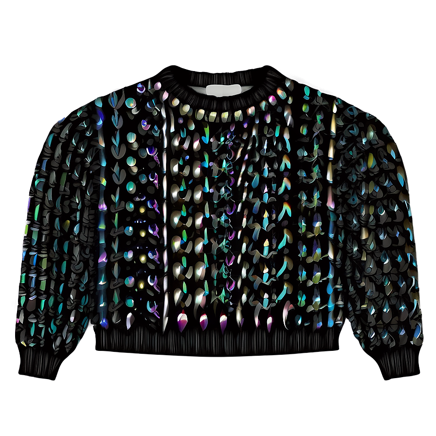 Black Sweater Pattern Png Xgt Image