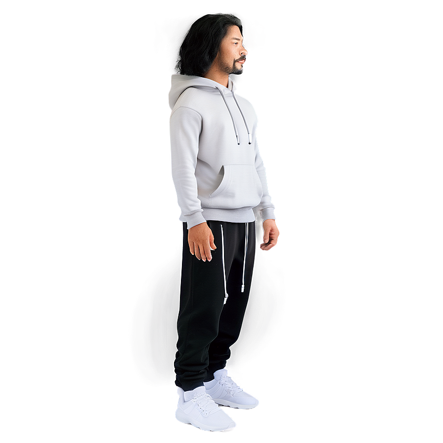 Black Sweatpants Png 06212024