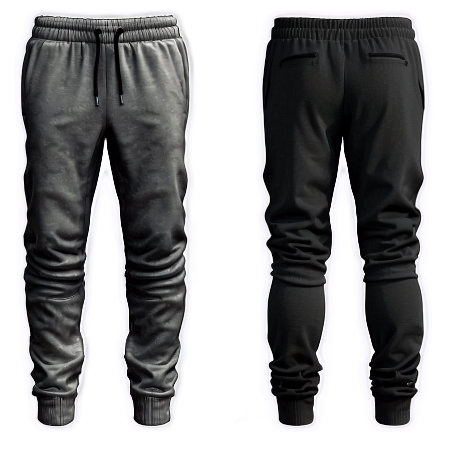 Black Sweatpants Png 10