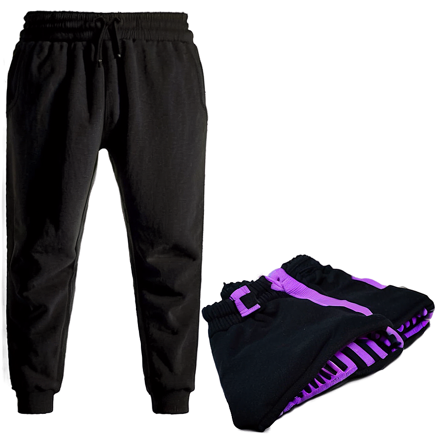 Black Sweatpants Png Jxt