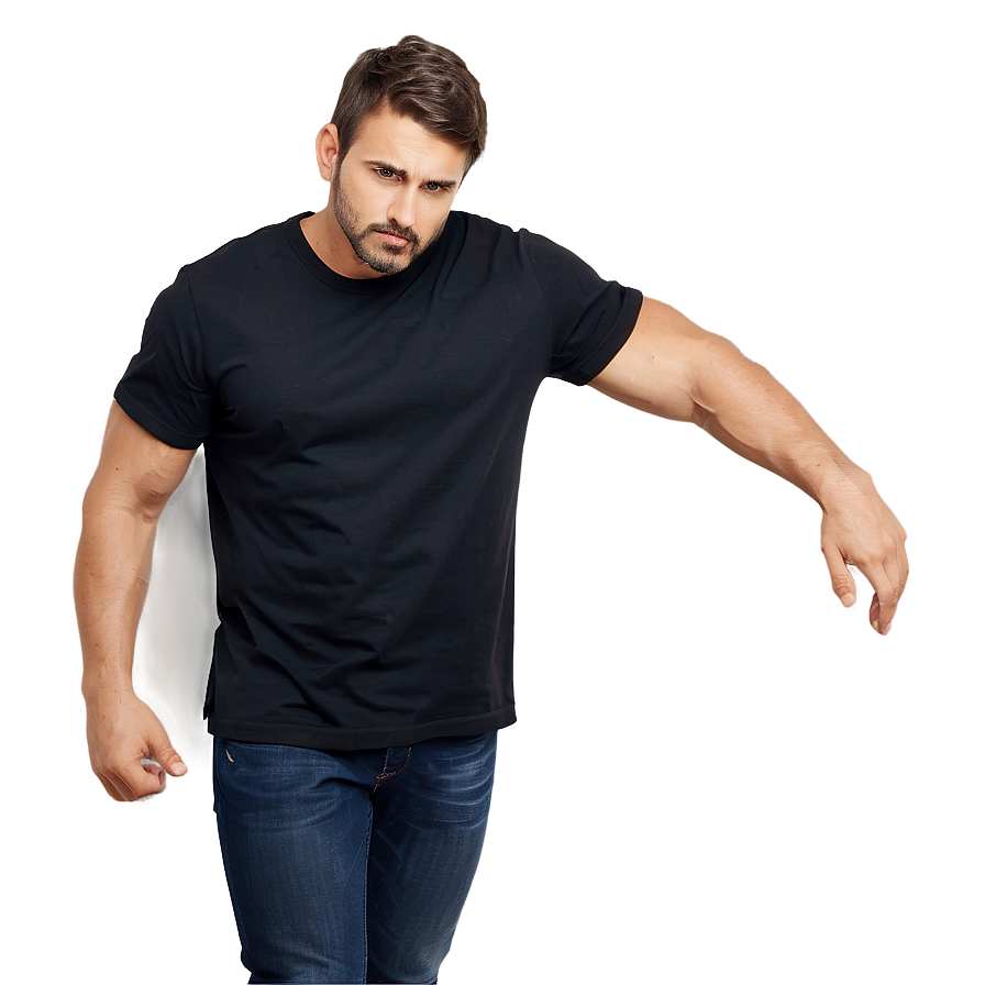 Black T Shirt Png Oto