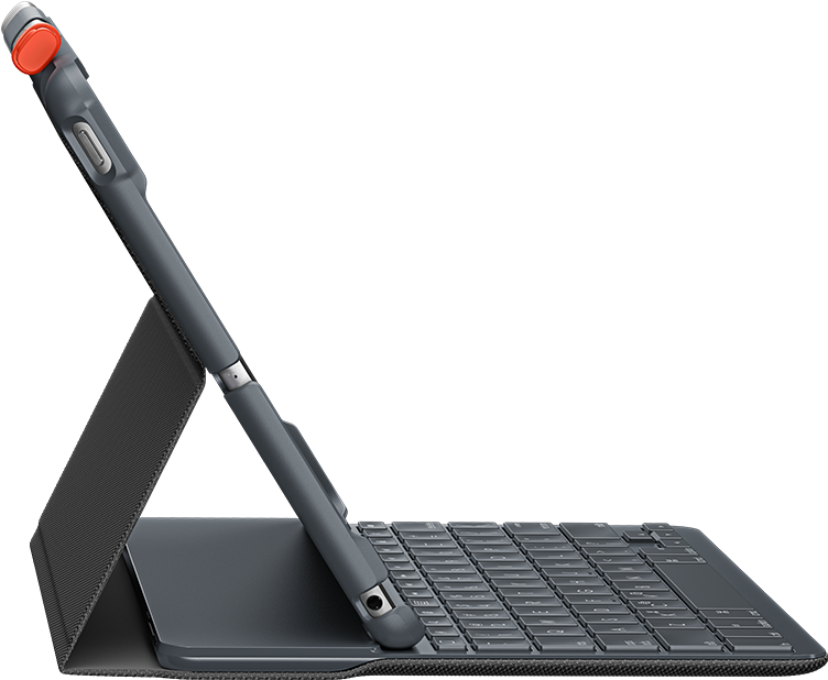 Black Tablet Keyboard Casewith Stylus