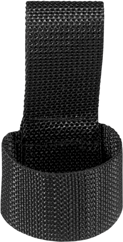 Black Textured Flashlight Part