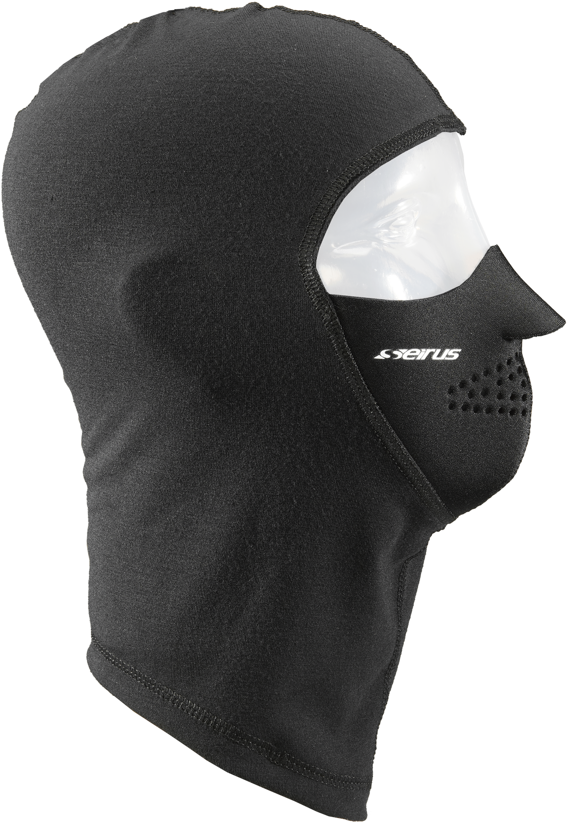 Black Thermal Balaclava Side View