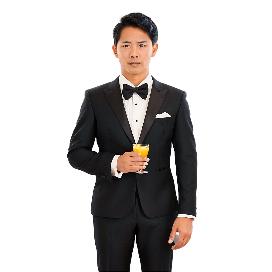 Black Tie Cocktail Attire Png Eik4