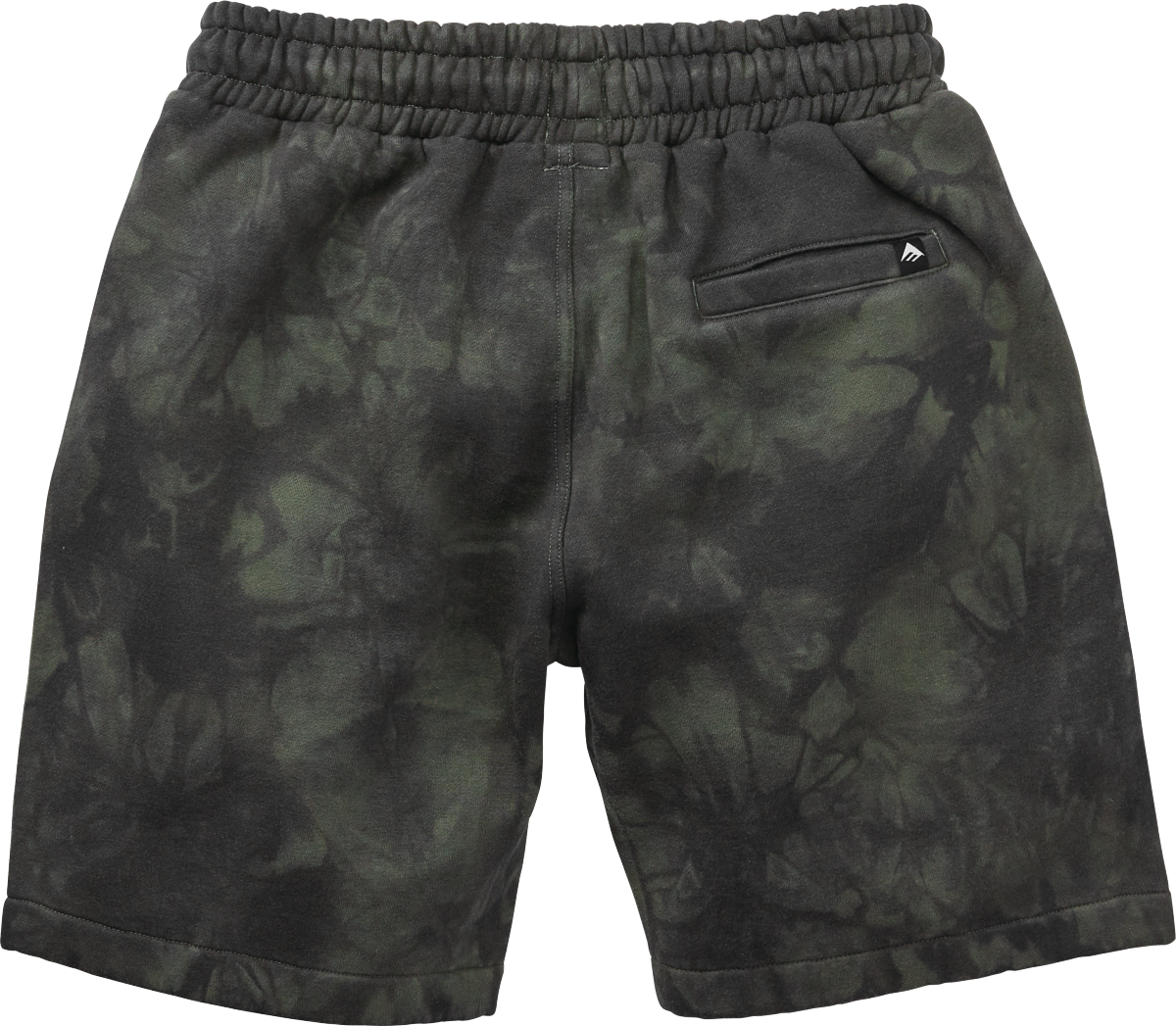 Black Tie Dye Bermuda Shorts