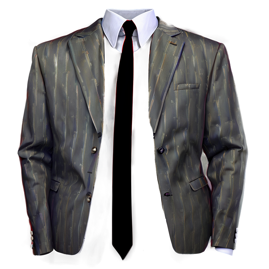 Black Tie Suit And Tie Png Leq29