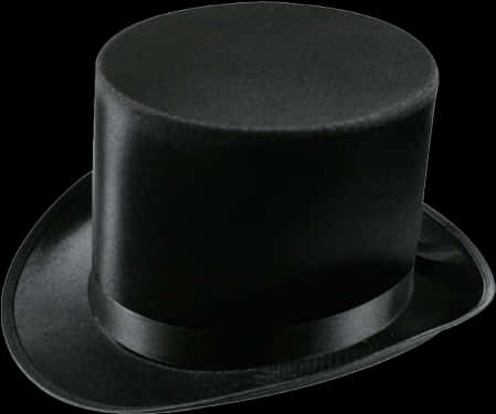 Black Top Hat Classic Accessory