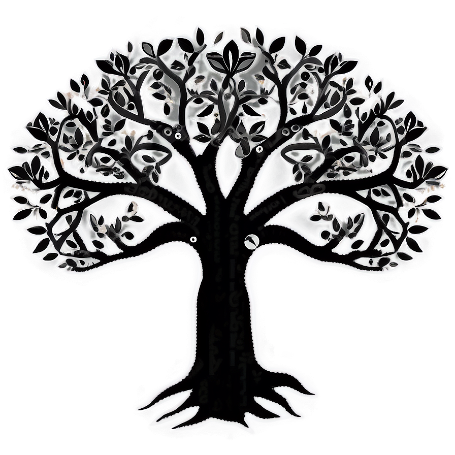 Black Tree Of Life Png Dal