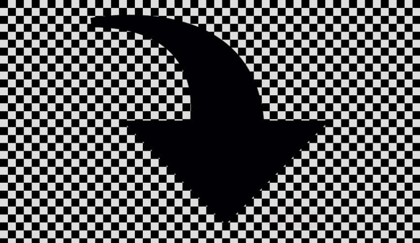 Black Twitter Bird Logo Transparent Background