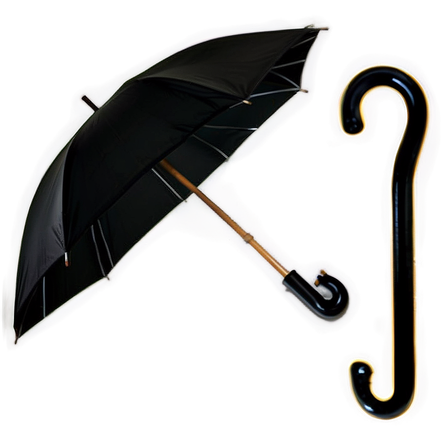 Black Umbrella Png 05232024