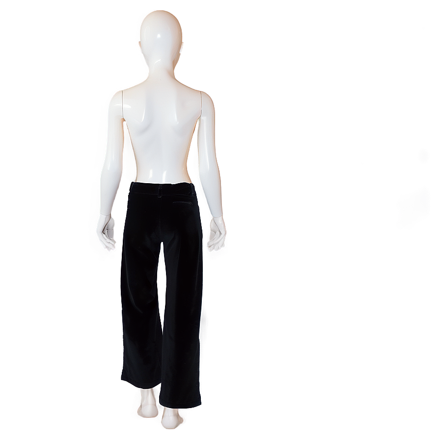 Black Velvet Pants Png 06212024