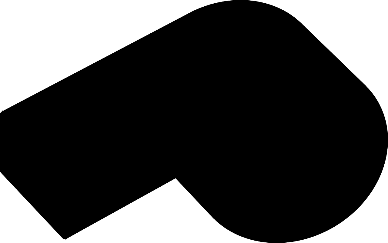 Whistle Black Clipart, HD Png Download PNG with transparent background