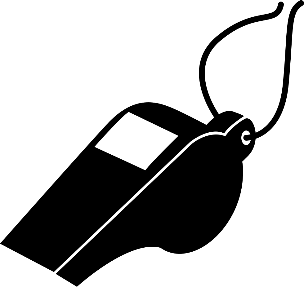 Football Whistle Of Referee - Coach Whistle Clipart, HD Png Download PNG with transparent background
