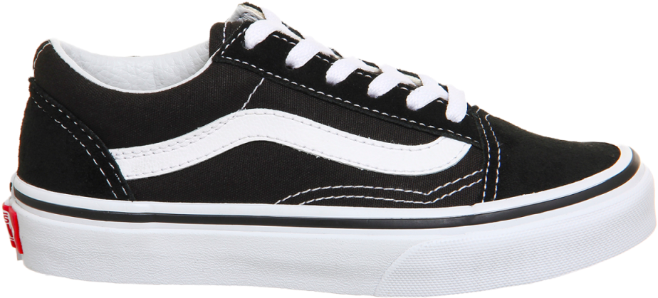 Black White Vans Old Skool Sneaker