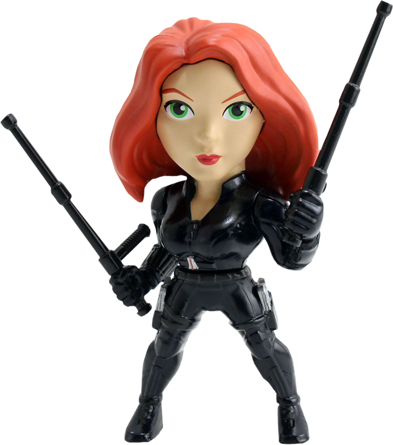 Black Widow Action Figure Pose