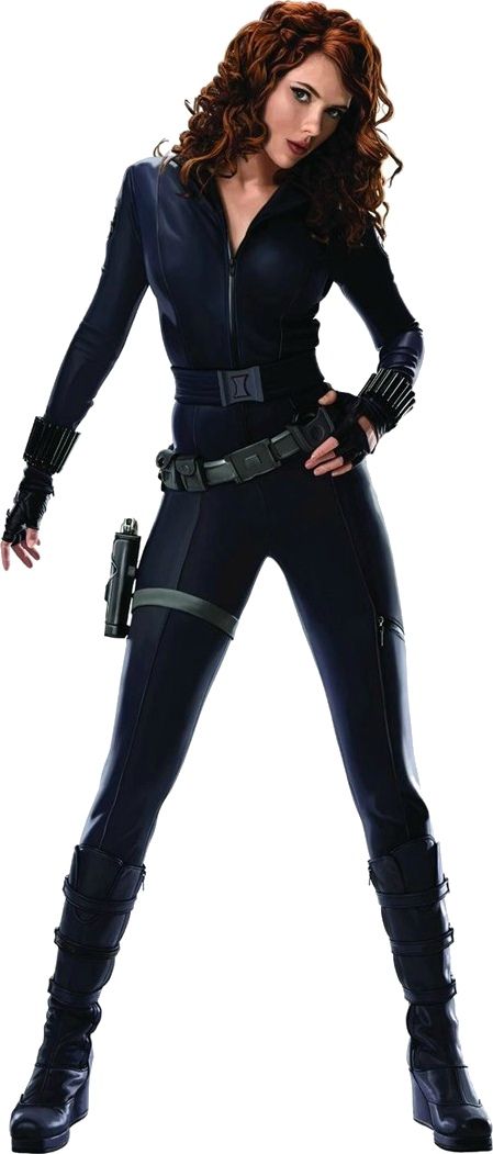 Black Widow Action Pose