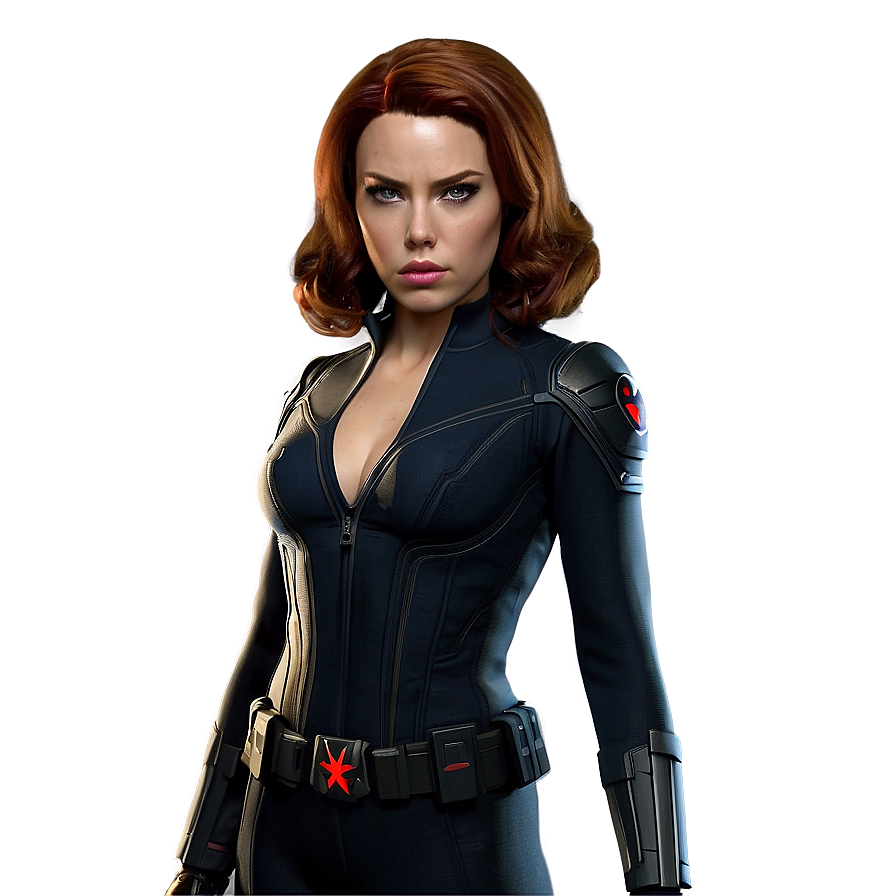 Black Widow Classic Costume Png 05212024