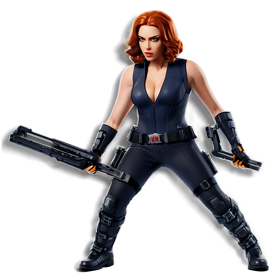 Black Widow Iconic Look Png 88