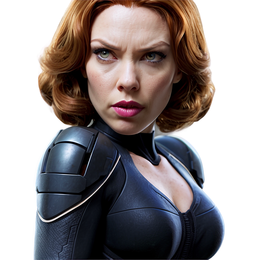 Black Widow Spy Pose Png Wha4