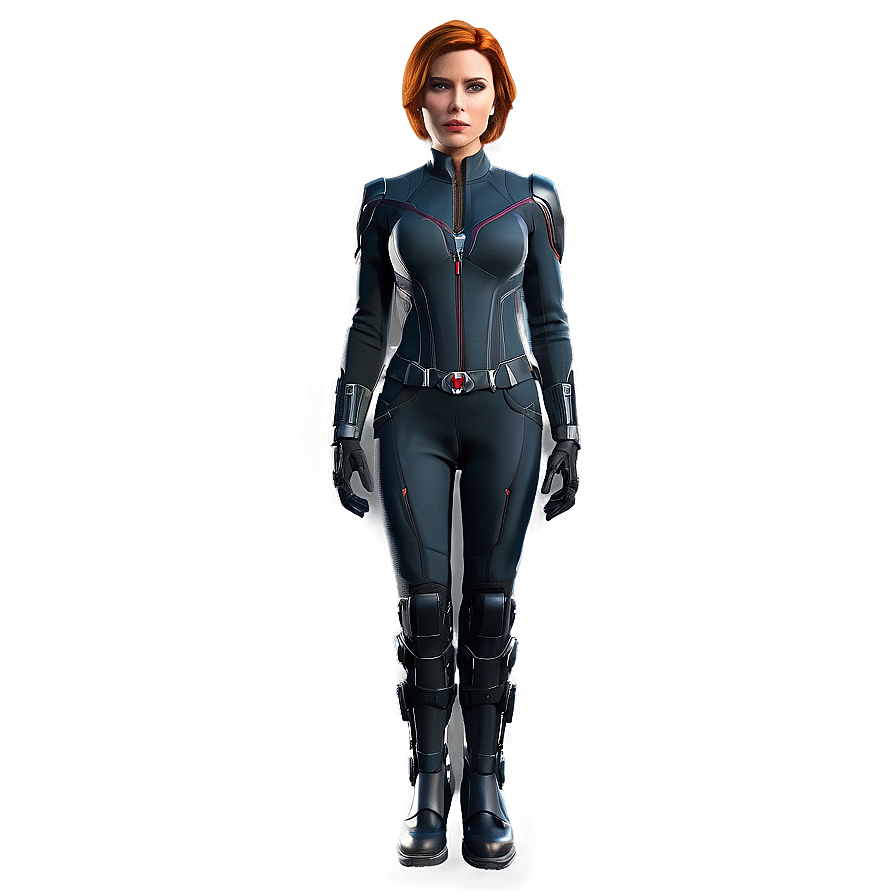 Black Widow Stealth Suit Png Tja33