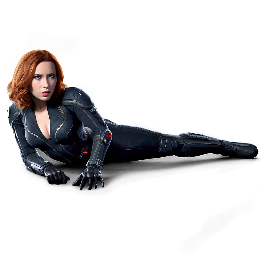 Black Widow Stealth Suit Png Twe