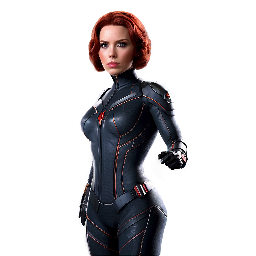 Black Widow Superhero PNG 05212024 PNG with transparent background