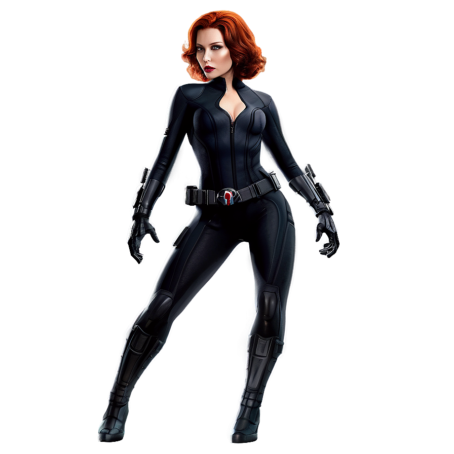 Black Widow Superhero PNG hhv PNG with transparent background