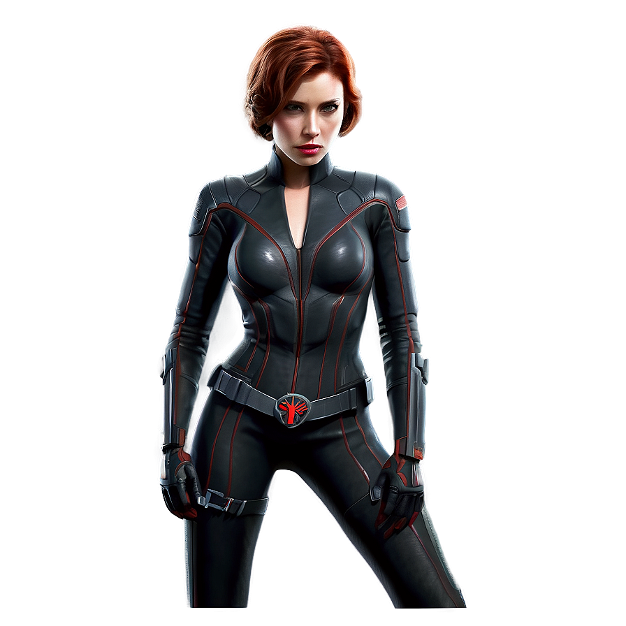 Black Widow Superhero PNG vrk44 PNG with transparent background