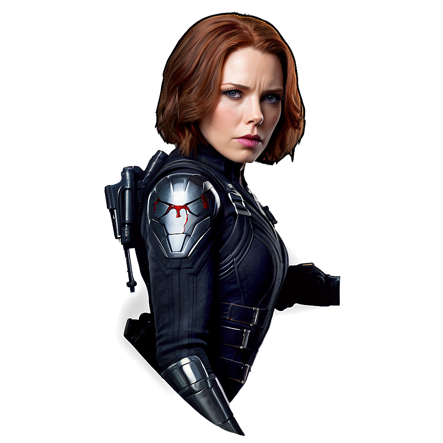 Black Widow Winter Soldier Png Irj