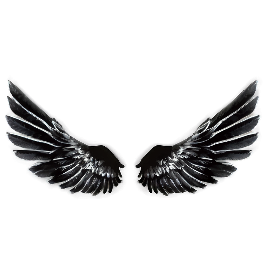 Black Wings Of Power Png 06232024