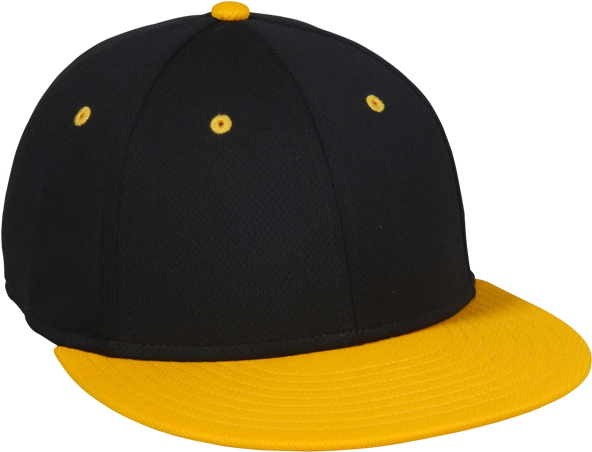 Black Yellow Baseball Cap