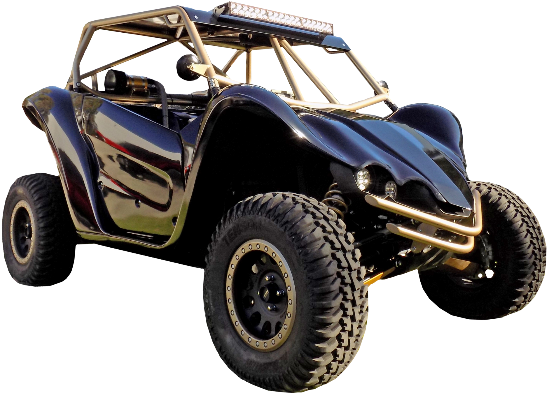 Blackand Blue Offroad Dune Buggy