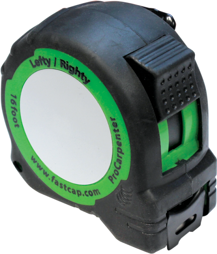 Blackand Green Measure Tape