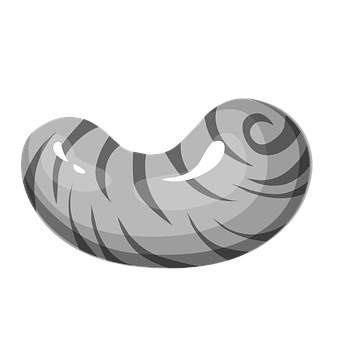 Blackand White Candy Illustration PNG with transparent background