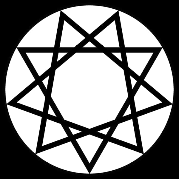 Blackand White Pentagram